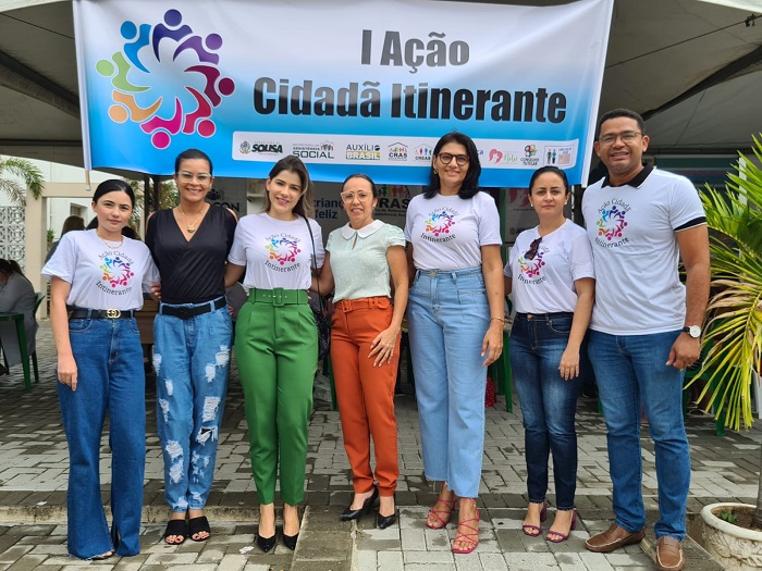 Prefeitura de Sousa realiza I Ação Cidadã Itinerante com diversos serviços que beneficiaram a população  